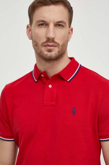 Bavlnené polo tričko Polo Ralph Lauren jednofarebné,710842621