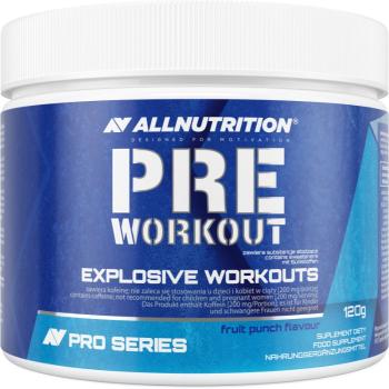 Allnutrition Pro Series Pre Workout podpora športového výkonu s kofeínom príchuť Fruit Punch 120 g