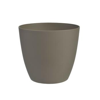 Gardenico Kvetináč Ella matt taupe, pr. 25 cm