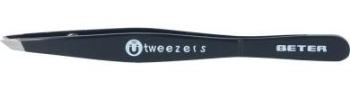 Beter Ü Tweezers magnetic straight- tip tweezers black