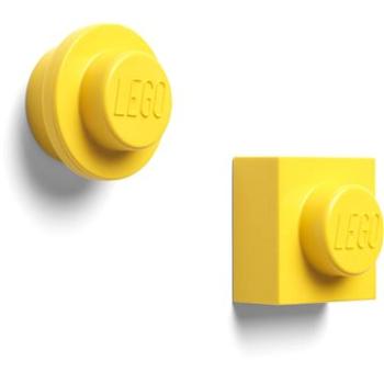 LEGO magnetky, sada 2 ks – žltá (5711938033101)