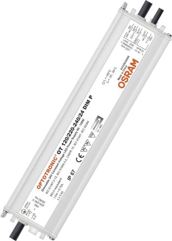 OSRAM OT 120/220-240/24 DIM P 10X1 napájací zdroj pre LED  konštantné napätie 120 W  24 V/DC stmievateľný