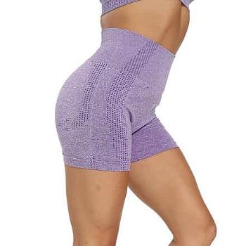Yoga Fixed krátké legíny fialová Velikost oblečení: M
