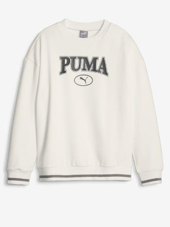 Puma Squad Crew Mikina detská Biela