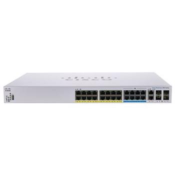 CISCO CBS350 Managed 8-port 5GE, 16-port GE, PoE, 4× 10 G SFP+ (CBS350-24NGP-4X-EU)