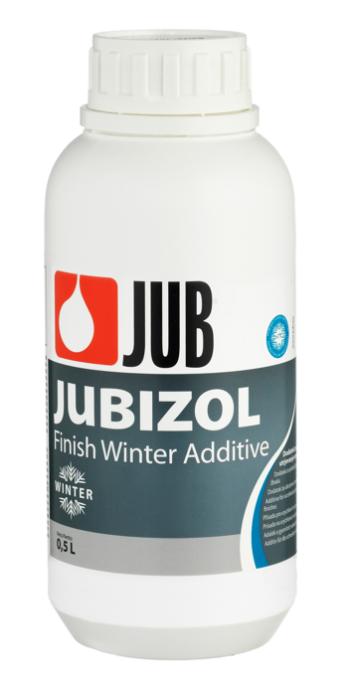 JUBIZOL finish winter additive - zimná prísada pre urýchlenie tvrdnutia omietok 0,5 l