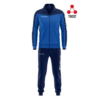 TUTA ROMA TRIACETATO AZZURRO/BLU Tg. XS