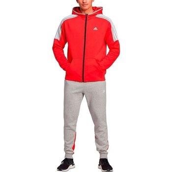adidas  Súpravy vrchného oblečenia MTS Fleece Colorblock  Červená