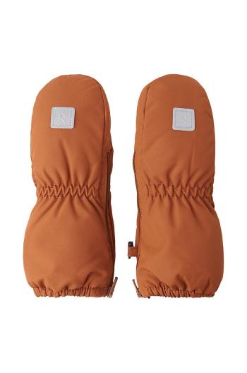 Detské rukavice Reima oranžová farba