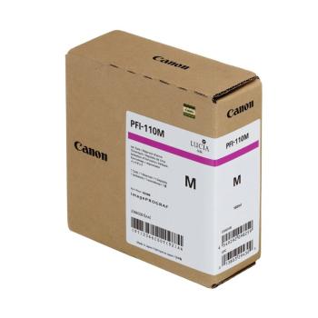 Canon originálna cartridge PFI110M, magenta, 160ml, 2366C001, Canon imagePROGRAF TX-2000, TX-3000, TX-3000, TX-4000