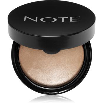 Note Cosmetique Baked Powder zapečený rozjasňujúci púder 01 Stardust 10 g