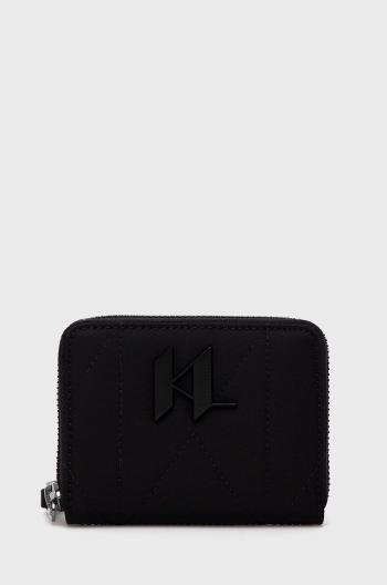 Peňaženka Karl Lagerfeld dámska, čierna farba