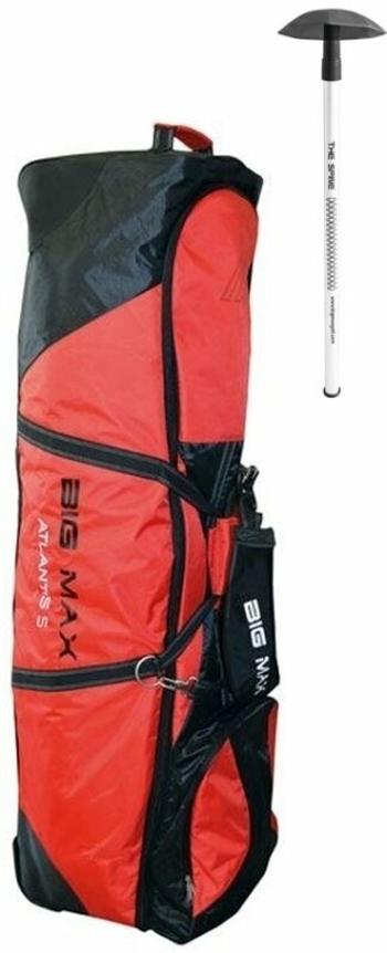 Big Max Atlantis XL Travelcover Red/Black + The Spine SET