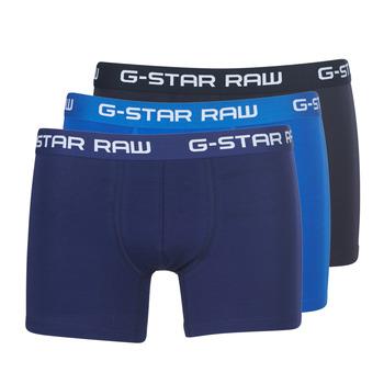 G-Star Raw  Boxerky CLASSIC TRUNK CLR 3 PACK  Modrá