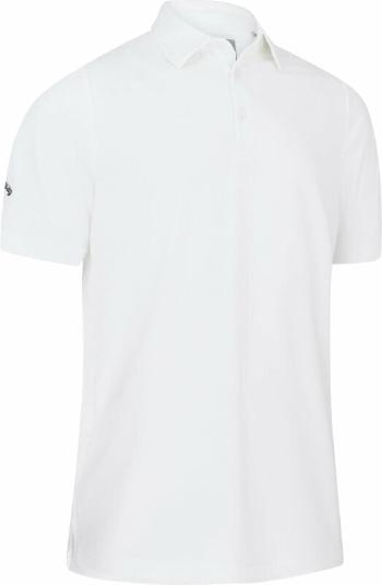 Callaway Swingtech Solid Mens Polo Shirt Bright White S