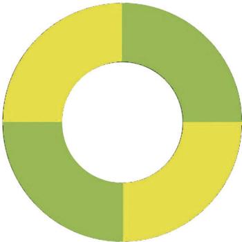 Stäubli FR-POAG-S farebne označovacie krúžky zelená, žltá 1 ks