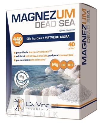 MAGNEZUM DEAD SEA - DA VINCI tbl 1x40 ks