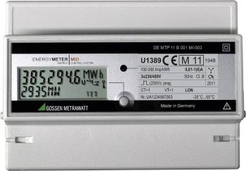 Gossen Metrawatt U1389-V016 trojfázový elektromer s pripojením meniča  digitálne/y 5 A Úradne schválený: áno  1 ks