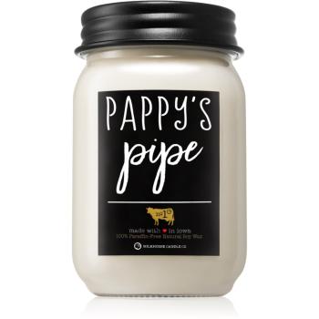 Milkhouse Candle Co. Farmhouse Pappy's Pipe vonná sviečka Mason Jar 368 g