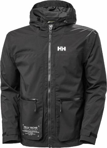 Helly Hansen Men's Move Hooded Rain Jacket Black S