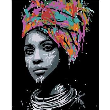 Maľovanie podľa čísel – Africká kráska (HRAmal00973nad)