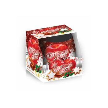 SANTO VONNA SVIECKA V SKLE 100G CHRISTMAS SPICE APPLE CINNAMON