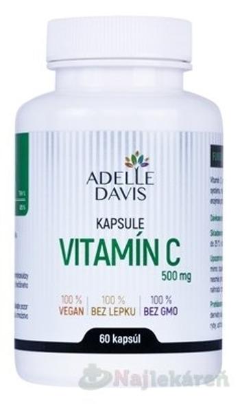 Adelle Davis Vitamín C 500 mg, 60 kapsúl