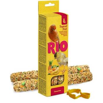 RIO tyčinky pre kanáriky s tropickým ovocím 2× 40 g (4602533786336)