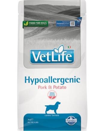 Farmina Vet Life dog hypoallergenic, pork & potato kompletné diétne krmivo pre psy 2kg