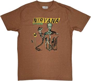 Nirvana Tričko Incesticide Brown S