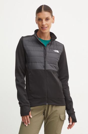 Športová mikina The North Face Reaxion Hybrid čierna farba, NF0A8945KT01