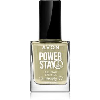 Avon Power Stay dlhotrvajúci lak na nechty odtieň Crystals & Sage 10 ml