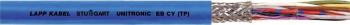 LAPP 12620-1 dátový kábel UNITRONIC® EB CY (TP) 2 x 2 x 0.75 mm² nebeská modrá metrový tovar