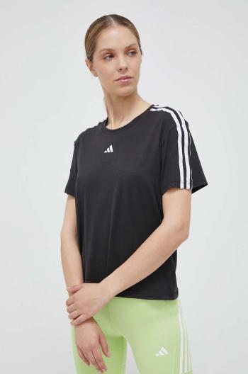 Tréningové tričko adidas Performance Training Essentials čierna farba