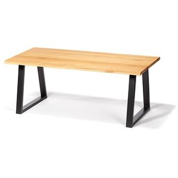 Jedálenský stôl SOFIA, dub masív 190 × 95 cm, podnož ETARA O