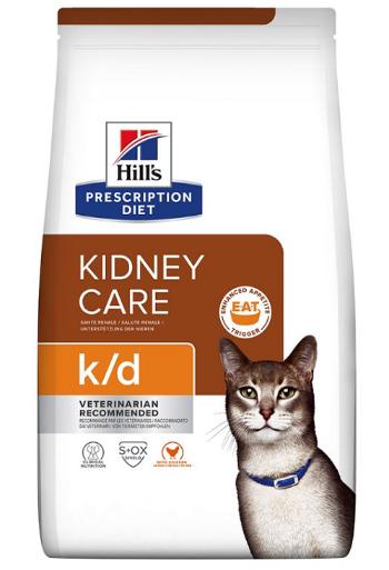 HILLS PD Feline k/d tuniak Dry granule pre mačky 1,5kg