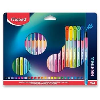 MAPED Color´Peps Nightfall Teens 24 farieb (3154148444022)