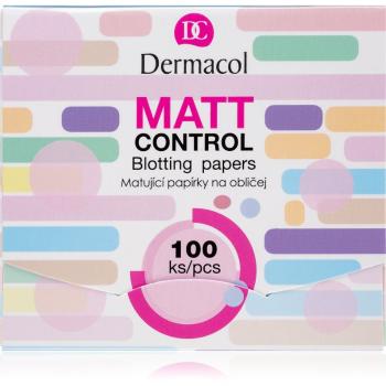 Dermacol Matt Control zmatňujúce papieriky 100 ks