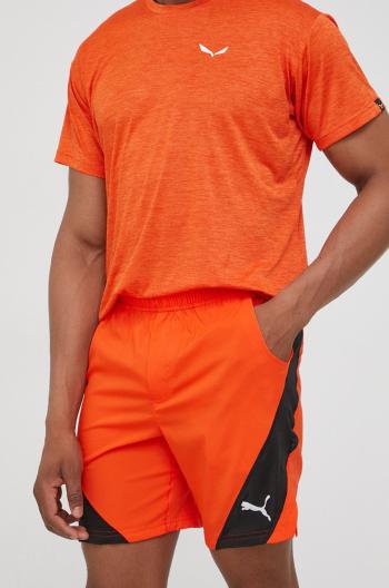 Tréningové šortky Puma Vent 52153125 pánske, oranžová farba,