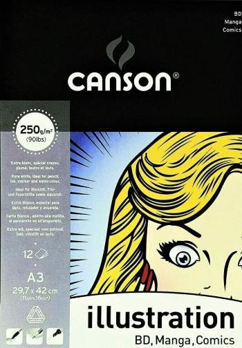 Canson Illustration Manga A3 250 g White Skicár