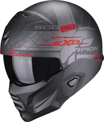 Scorpion EXO-COMBAT II XENON Matt Black/Red XS Prilba