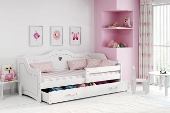 Detská posteľ Ourbaby Juliett biela 160x80 cm