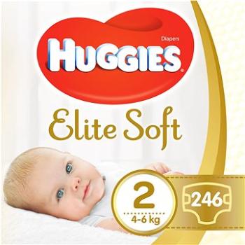 HUGGIES Elite Soft veľkosť 2 (246 ks) (BABY19326s3)