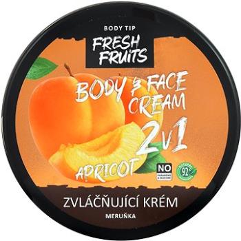 VIVACO Body Tip Fresh Marhuľa Zvláčňujúci krém na tvár a Telo 200 ml (8595635216114)