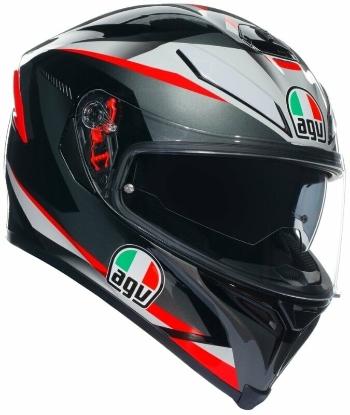 AGV K-5 S Plasma Black/Grey/Red XL Prilba