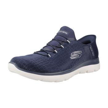 Skechers  SUMMITS-CLASSY NIGHT SLIP-INS  Módne tenisky Modrá