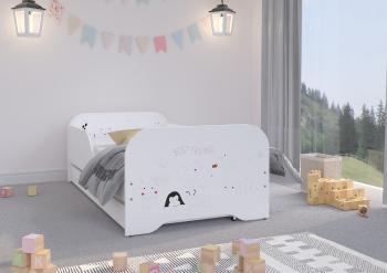 Detská posteľ MIKI 160 x 80 cm - Kamaráti  BEST FRIENDS posteľ + úložný priestor