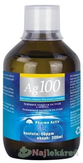 Pharma Activ Koloidné striebro Ag100, hustota 50ppm, 300 ml