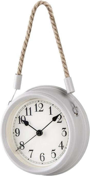 Techno Line WT 7130 Quartz nástenné hodiny 22 cm x 6.8 cm  biela