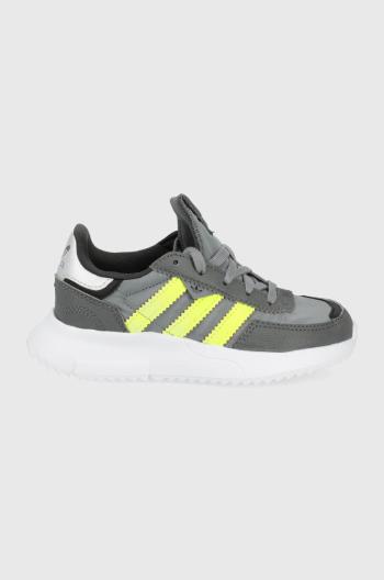 Detské topánky adidas Originals Retropy GZ0853 šedá farba